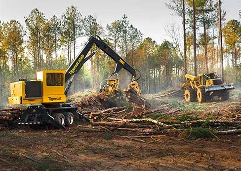 Automatische Werkstückeinrichtung kurbelt die Herstellung von Forstgeräten an